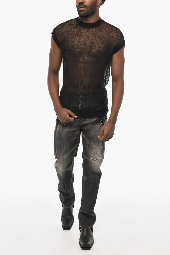  디스퀘어드2 터틀넥 S74HA1400 S18470 900 Black - DSQUARED2