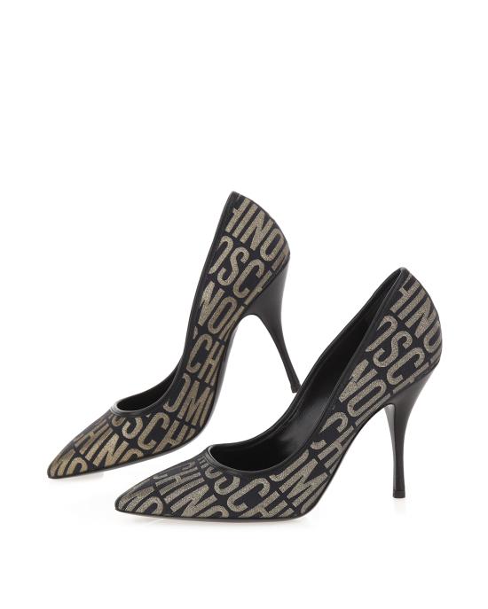  모스키노 힐/펌프스 MN1005AC1I105 00A NERO ORO - MOSCHINO