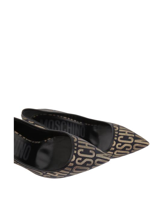 모스키노 힐/펌프스 MN1005AC1I105 00A NERO ORO - MOSCHINO