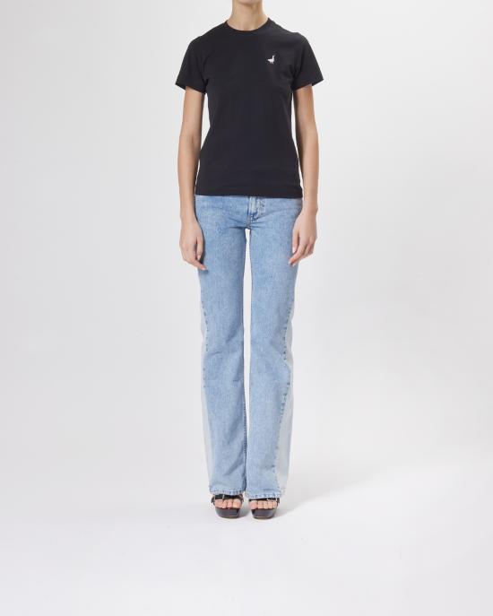 25FW 모스키노 반팔 티셔츠 0714 0541 3555 NERO - MOSCHINO