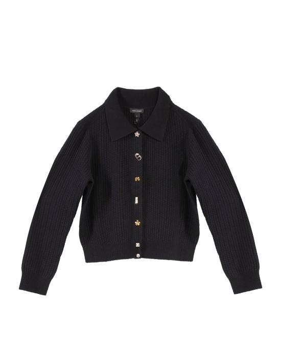 25FW 마크제이콥스 가디건 2S5RTP005K04 001 black NERO