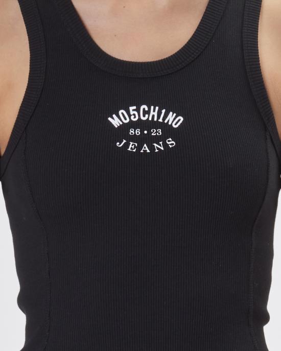 25SS 모스키노 숏 원피스 0414 3731 1555 NERO - MOSCHINO