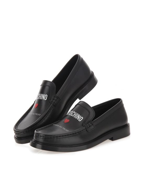  모스키노 로퍼 MA10532C1I MF0 NERO MULTI - MOSCHINO