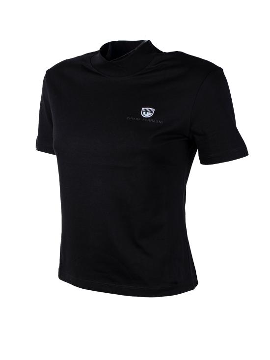  키아라 페라그니 반팔 티셔츠 73CBHT02 CJT04 899 black NERO - CHIARA FERRAGNI