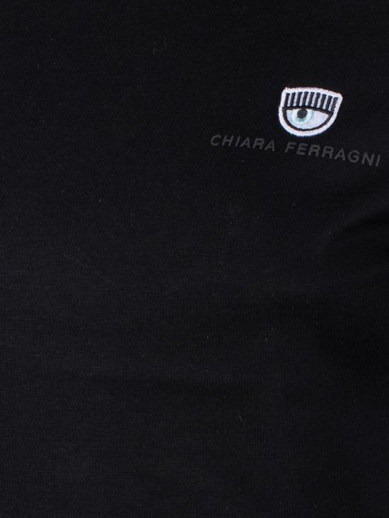  키아라 페라그니 반팔 티셔츠 73CBHT02 CJT04 899 black NERO - CHIARA FERRAGNI