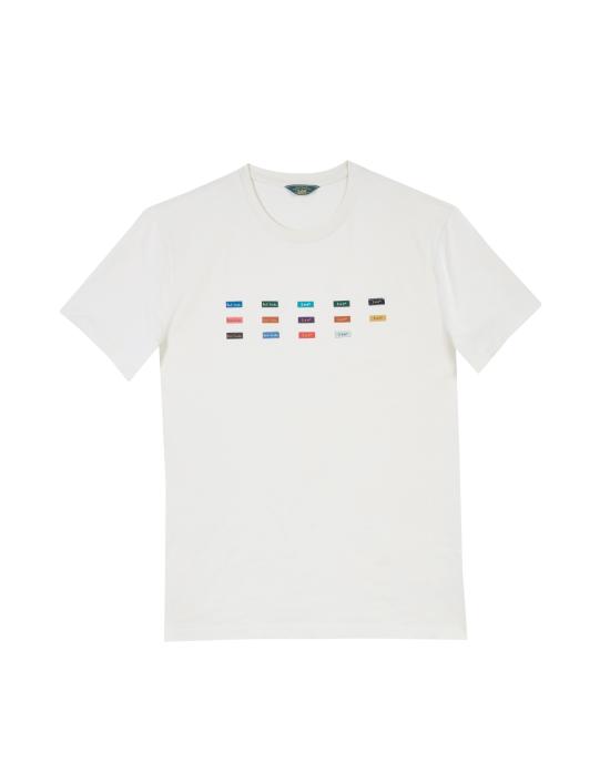 25FW 폴 스미스 반팔 티셔츠 M1R TEE PHPL 01 BIANCO