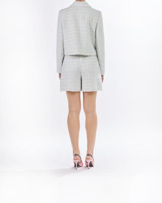 25SS 칼라거펠트 수트 자켓 A2W14024 1TW boucl Kentucky Blue and White MULTICOLOR - KARL LAGERFELD