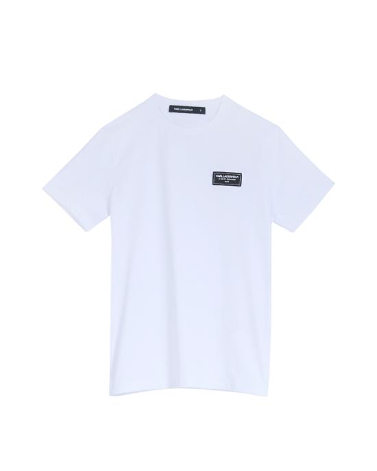 25SS 칼라거펠트 반팔 티셔츠 KM755052 552224 10 white BIANCO