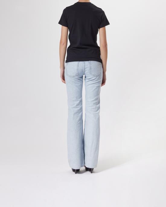 25SS 모스키노 반팔 티셔츠 0708 0541 1555 NERO - MOSCHINO