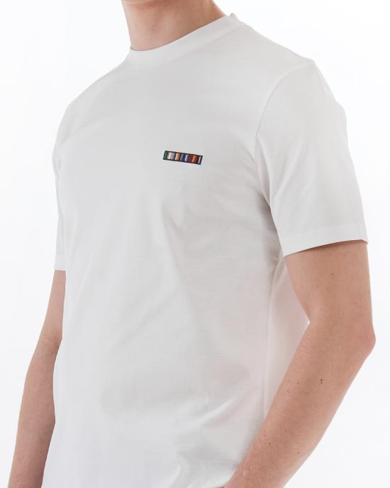 25SS 폴 스미스 반팔 티셔츠 M1R 919T NP4724 01 BIANCO - PAUL SMITH