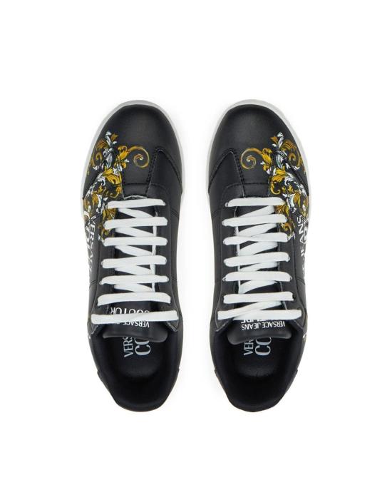 25SS 베르사체 스니커즈 78YA3SD1 ZPB17 G89 NERO ORO - VERSACE