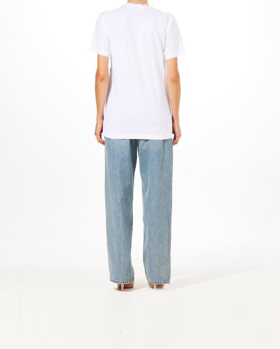 25FW 모스키노 반팔 티셔츠 0702 5441 1001 BIANCO - MOSCHINO