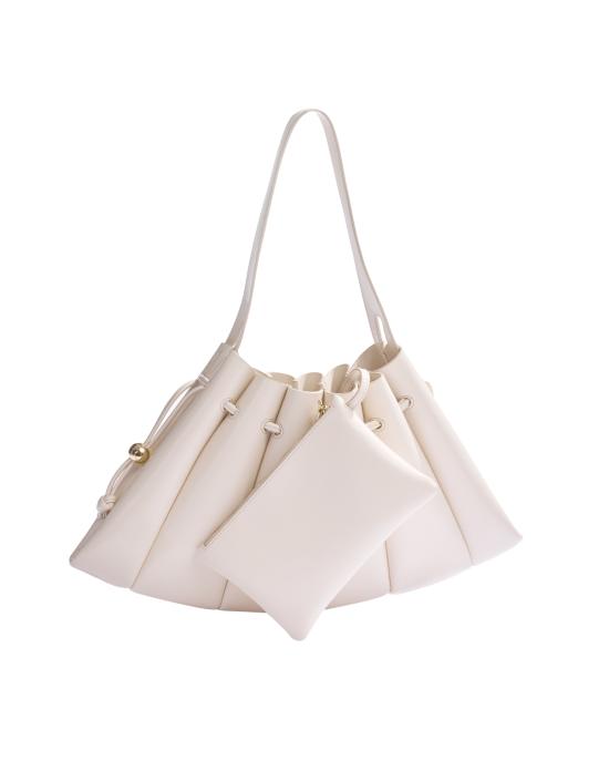 26SS 더모아레 크로스백 TMCOCLPN81 shell BIANCO - THEMOIRE