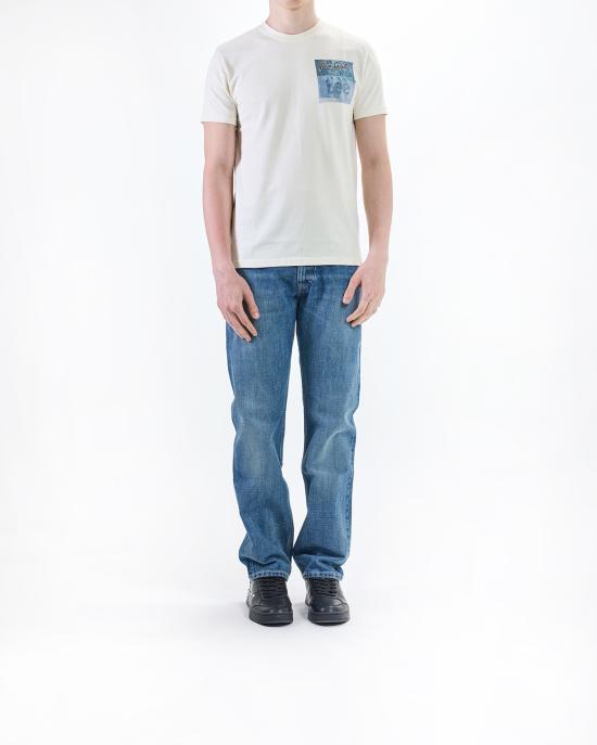 25FW 폴 스미스 반팔 티셔츠 M1R TEE PSWTCH 01 BIANCO - PAUL SMITH