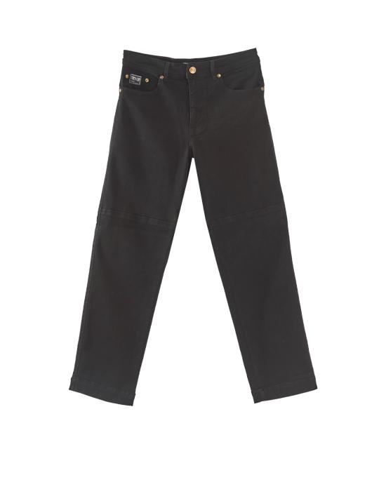 25FW 베르사체 데님 팬츠 78GAB502 CDW00 909 NERO