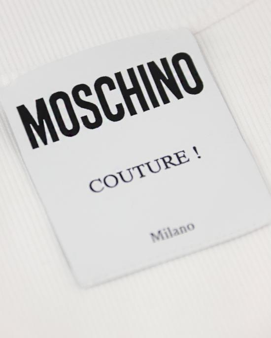  모스키노 민소매 티셔츠 8901 0230 1001 BIANCO - MOSCHINO