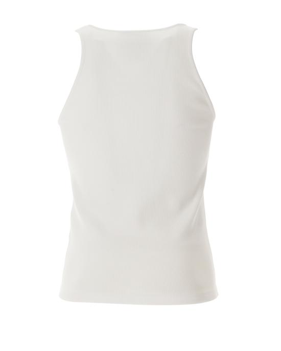  모스키노 민소매 티셔츠 8901 0230 1001 BIANCO - MOSCHINO