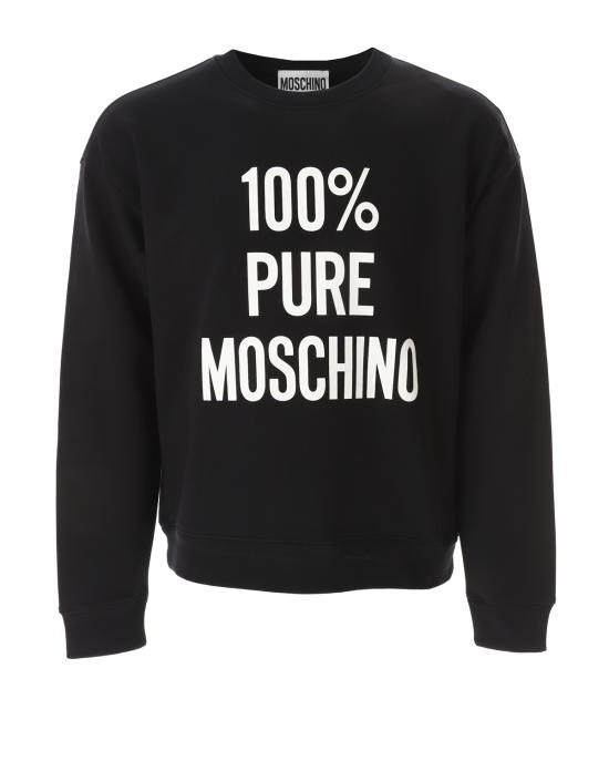  모스키노 긴팔 티셔츠 1721 0228 1555 NERO