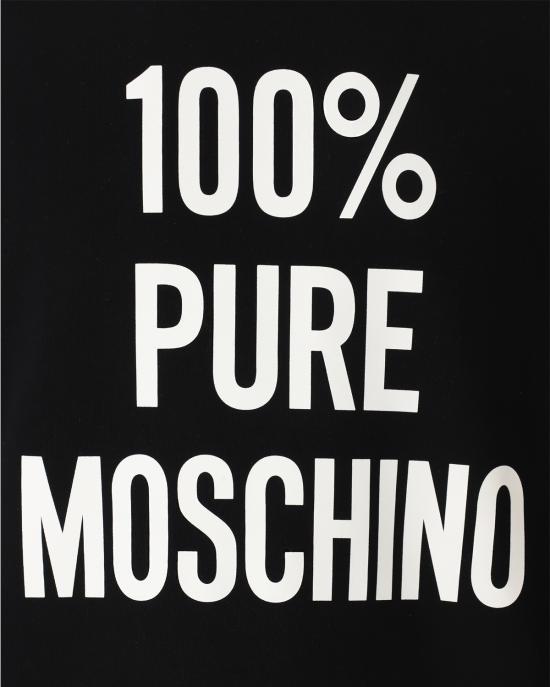  모스키노 긴팔 티셔츠 1721 0228 1555 NERO - MOSCHINO