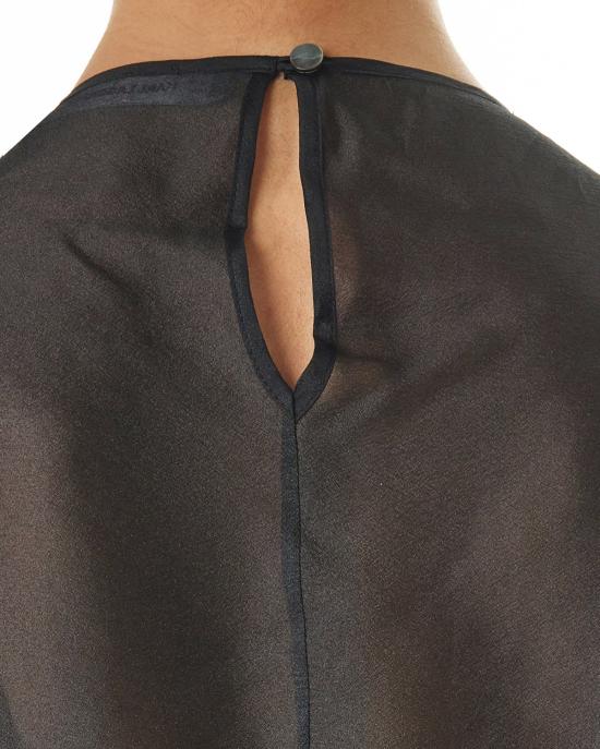 25SS 칼라거펠트 민소매 티셔츠 A1W11015 979 gunmetal NERO - KARL LAGERFELD
