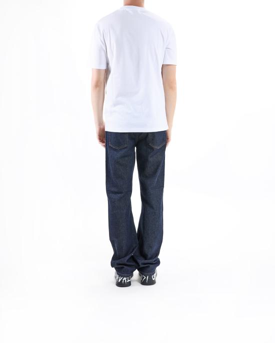 25SS 칼라거펠트 반팔 티셔츠 KM755147 552225 10 white BIANCO - KARL LAGERFELD