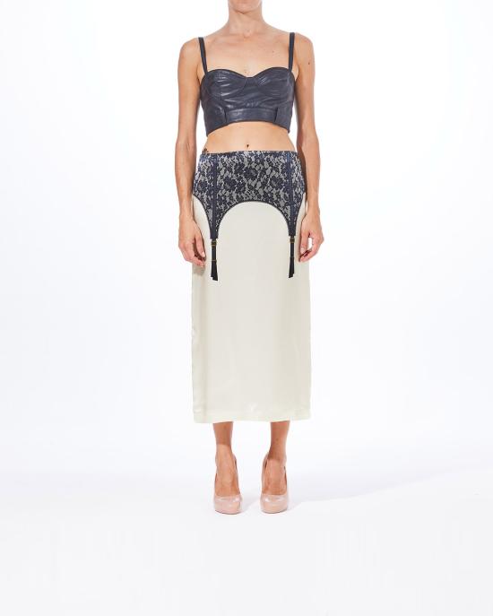 24FW 모스키노 롱 스커트 0107 5457 1004 MULTICOLOR - MOSCHINO