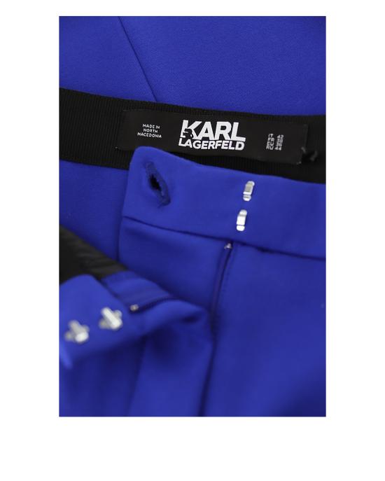  칼라거펠트 수트 팬츠 241W1007 172 dazzling blue BLU - KARL LAGERFELD