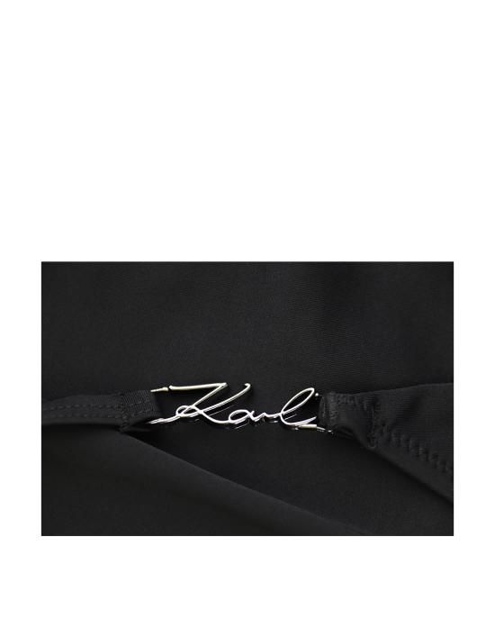  칼라거펠트 원피스 수영복 241W2203 999 black NERO - KARL LAGERFELD