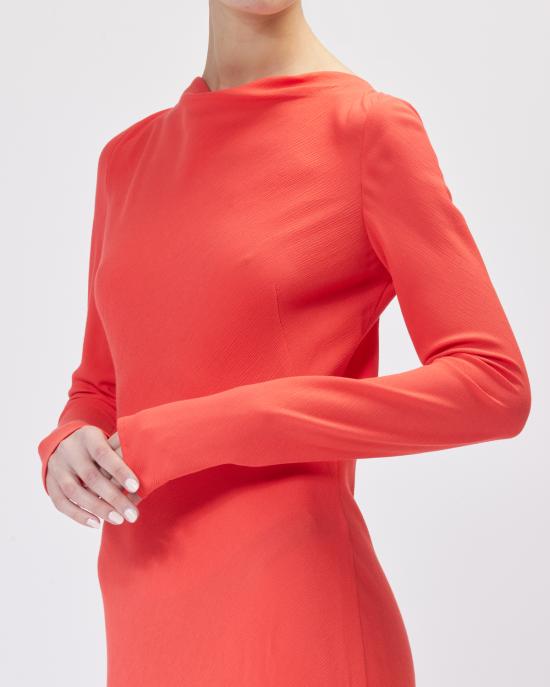 25SS 모스키노 롱 원피스 0449 3726 0129 ROSSO - MOSCHINO