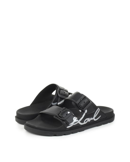 25SS 칼라거펠트 샌들 KL80972 F00 Black PU NERO - KARL LAGERFELD