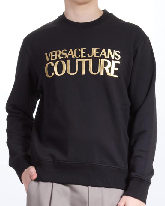 25SS 베르사체 긴팔 티셔츠 78GAIT05 CF01T G89 NERO ORO - VERSACE