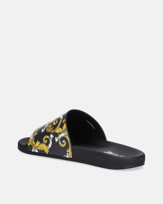 25SS 베르사체 뮬/슬리퍼 78YA3SQ4 ZS365 G89 NERO ORO - VERSACE