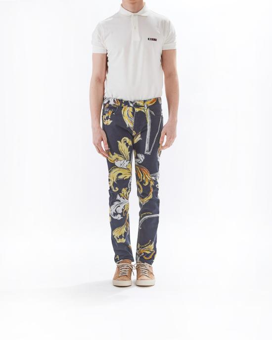 25SS 베르사체 데님 팬츠 78GAB5S0 ES138SS0 G89 black gold MULTICOLOR - VERSACE