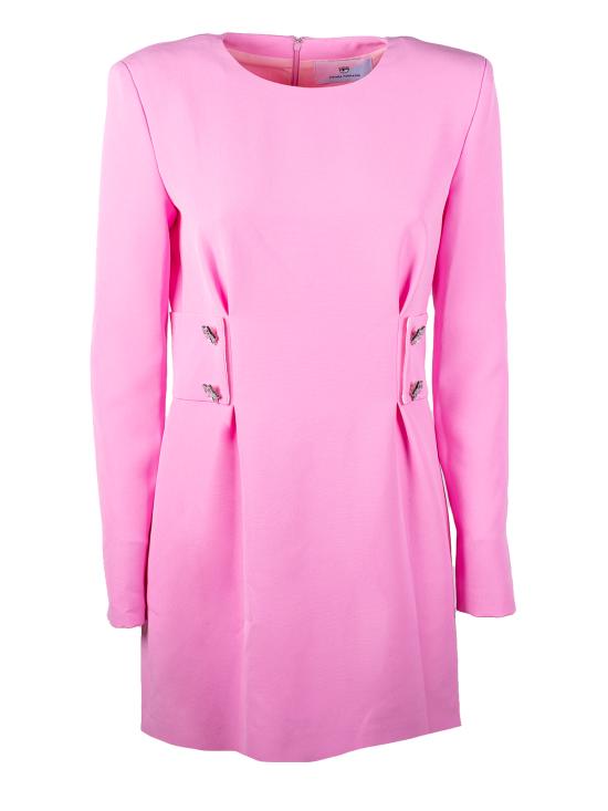  키아라 페라그니 미디 원피스 73CBO920 N0103 422 fuxia magic FUCHSIA