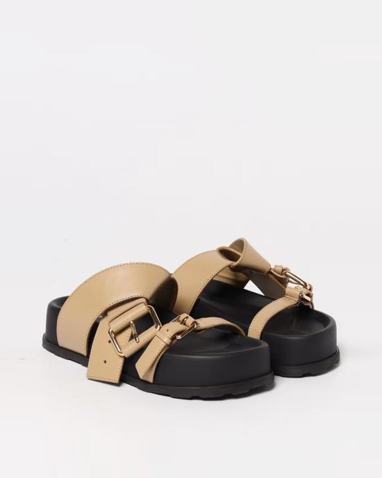 25SS 모스키노 샌들 MA28094I1M MF5 104 BEIGE - MOSCHINO