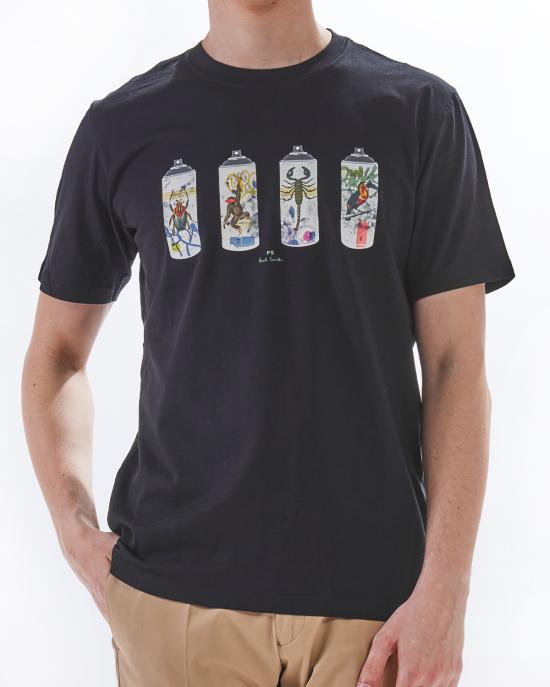 25SS PS 바이 폴스미스 반팔 티셔츠 M2R 011R PP5080 79 NERO - PS BY PAUL SMITH