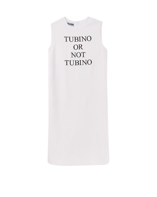 25SS 모스키노 미디 원피스 251D 0407 0424 1001 BIANCO