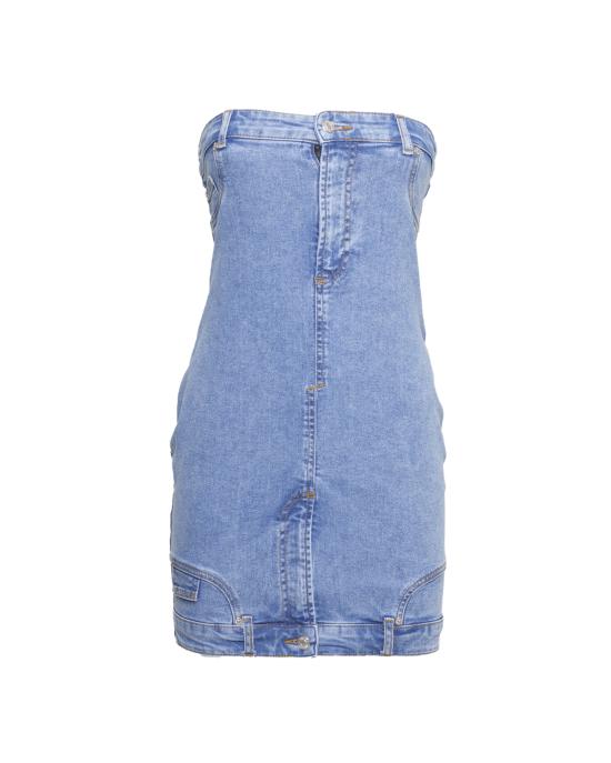  모스키노 숏 원피스 0407 8238 1295 JEANS - MOSCHINO