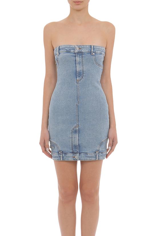  모스키노 숏 원피스 0407 8238 1295 JEANS - MOSCHINO