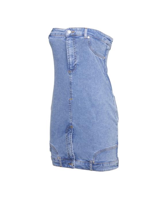  모스키노 숏 원피스 0407 8238 1295 JEANS - MOSCHINO