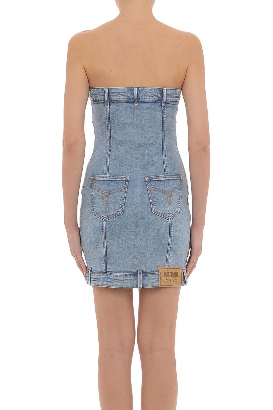  모스키노 숏 원피스 0407 8238 1295 JEANS - MOSCHINO