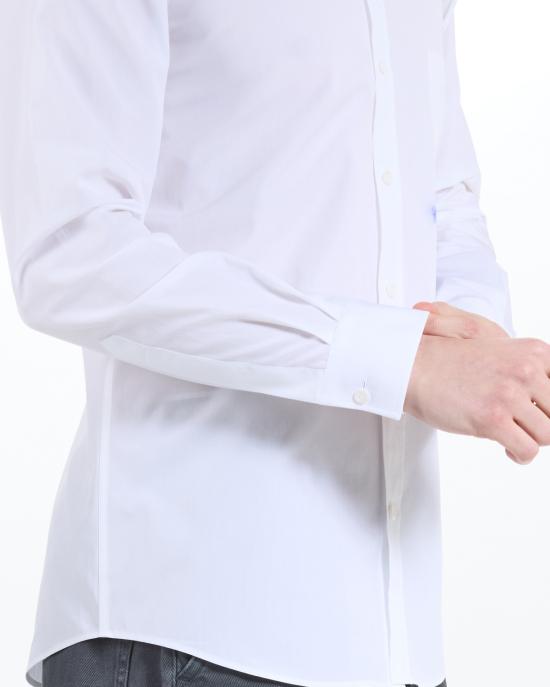 25SS 모스키노 긴팔 셔츠 0239 0235 1001 BIANCO - MOSCHINO