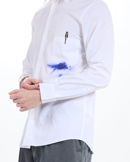 25SS 모스키노 긴팔 셔츠 0239 0235 1001 BIANCO - MOSCHINO