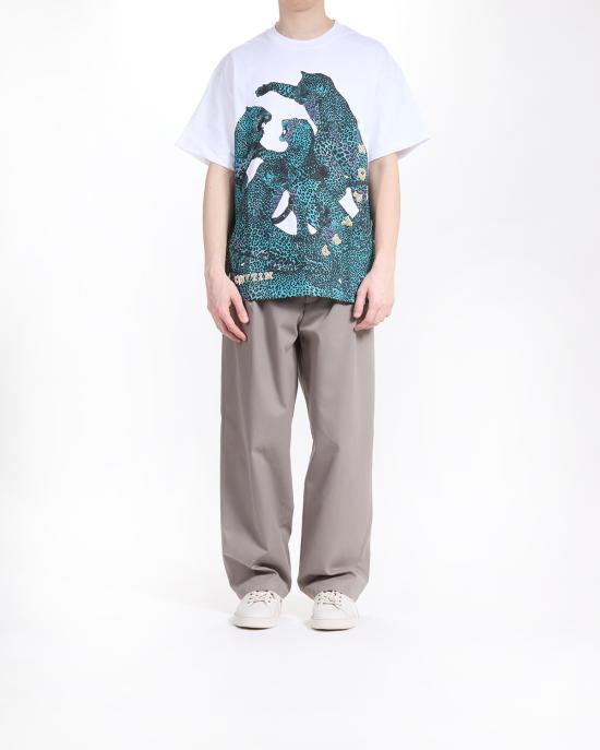 25SS 저스트까발리 긴팔 티셔츠 78OAHA06 CJ718 003 white BIANCO MULTI - JUST CAVALLI