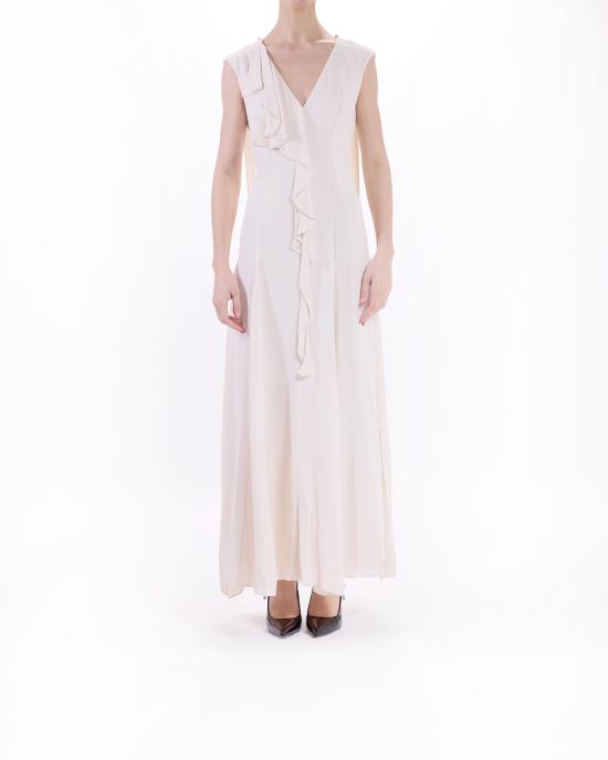 25SS 칼라거펠트 롱 원피스 A2W13011 461 Pristine ROSA - KARL LAGERFELD