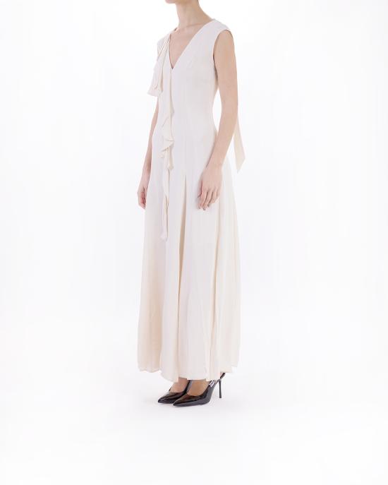 25SS 칼라거펠트 롱 원피스 A2W13011 461 Pristine ROSA - KARL LAGERFELD