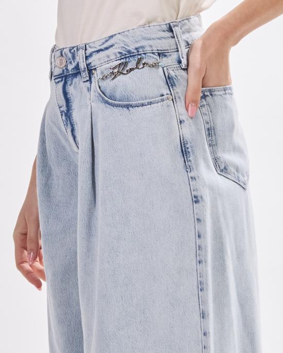 25SS 칼라거펠트 데님 팬츠 A2W10112 D23 Light Blue Denim JEANS - KARL LAGERFELD