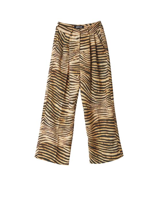 25SS 저스트까발리 수트 팬츠 78PAA112 NS600 716 marzapan MULTICOLOR