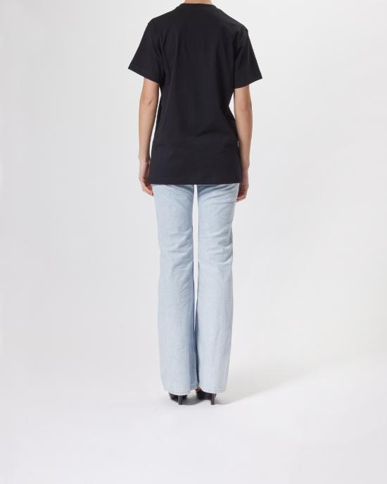 25FW 모스키노 반팔 티셔츠 0715 0541 1555 NERO - MOSCHINO