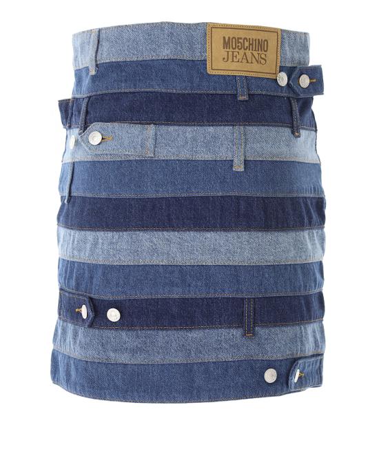  모스키노 숏 스커트 0103 3735 1888 JEANS - MOSCHINO